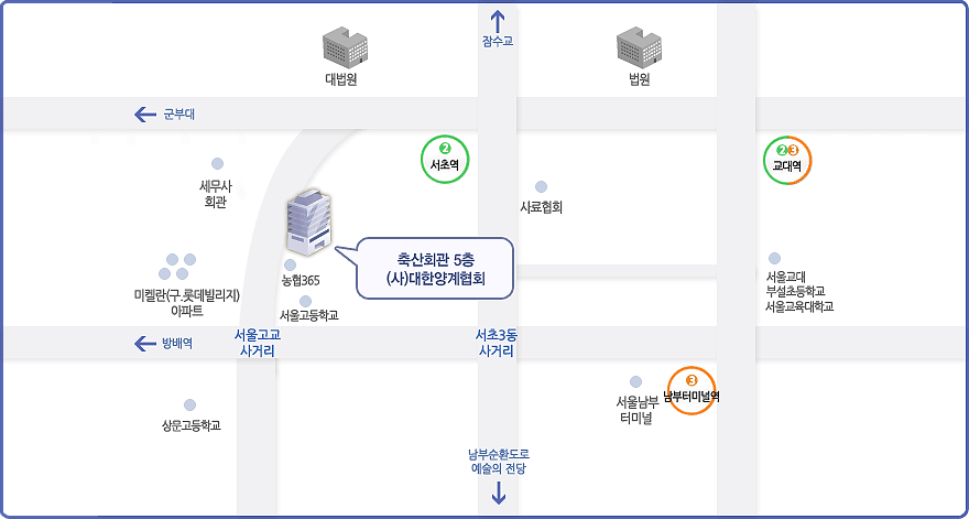 주소 : (137-871) 서울시 서초구 서초3동 1515~6  ㅣ 전화 : 02-588-7651 ㅣ 팩스 : 02-588-7655 